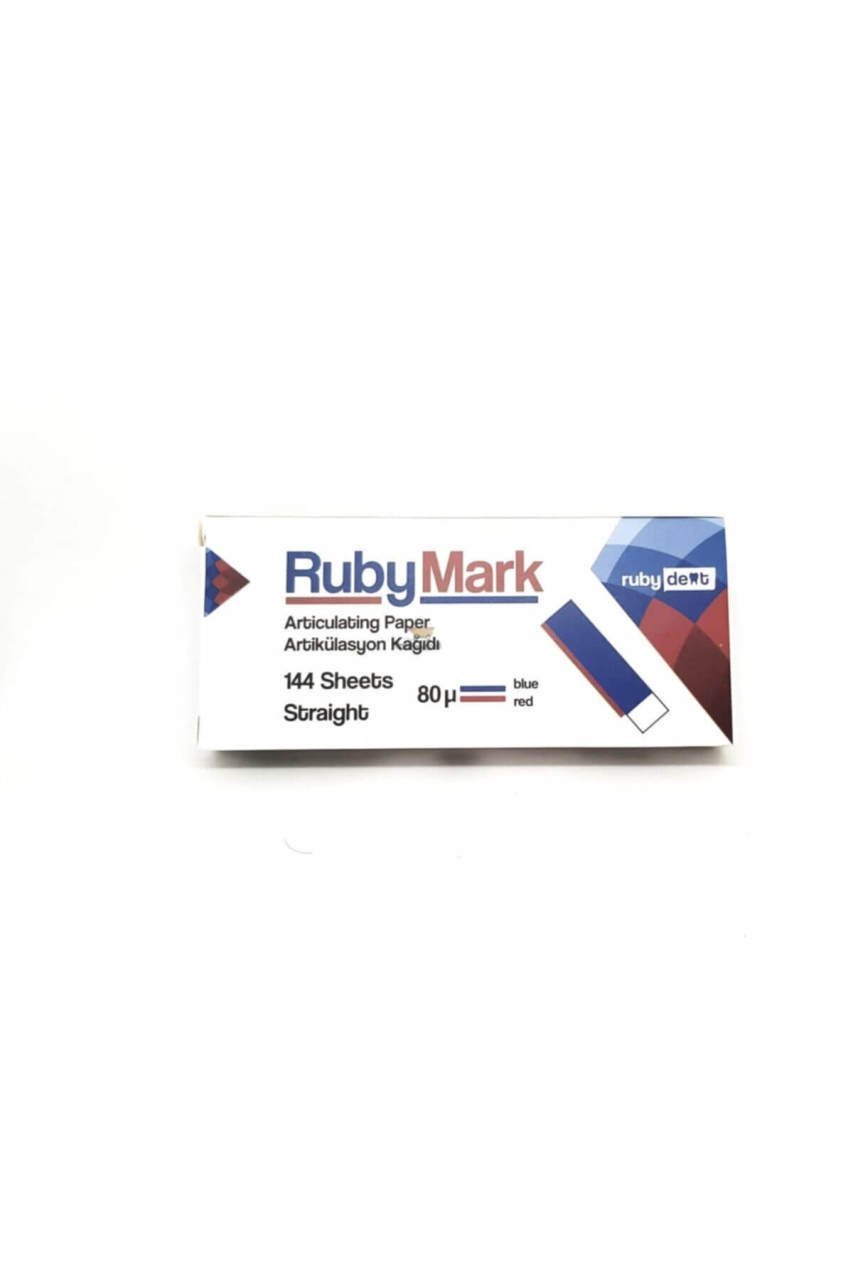 Ruby Düz Artikülasyon Kağıdı 200 μ
