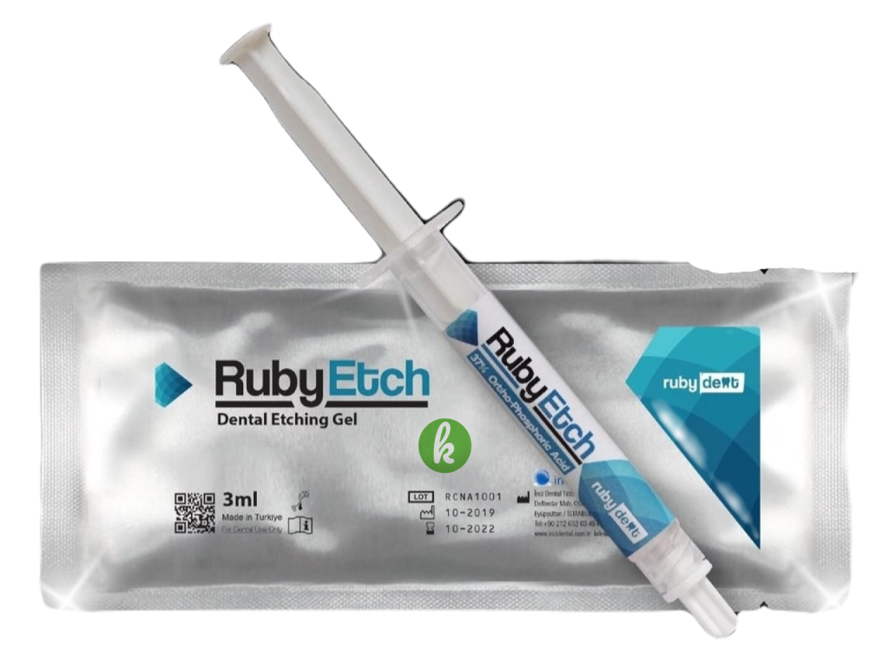 Ruby Etch 3 ml 4 Tüp Asit