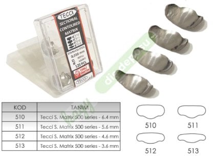 TECCI SECTİONAL MATRİX - 500 SERİES