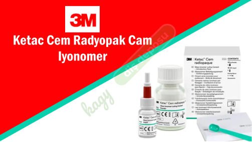 3M Ketac Cem Radiopaque Cam İyonomer Siman