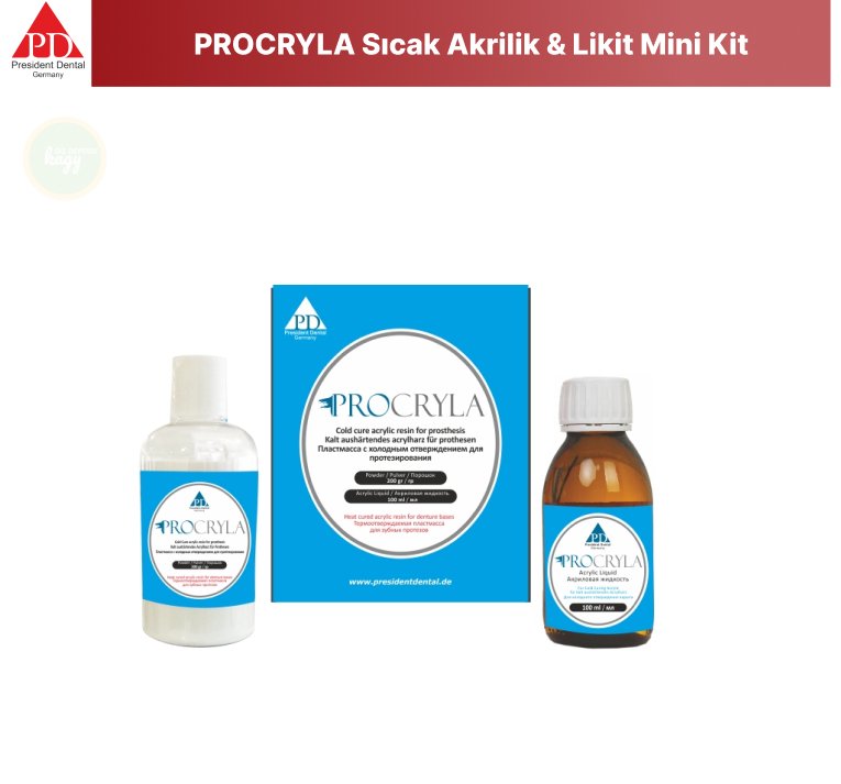 Sıcak Akrilik & Likit Mini Kit