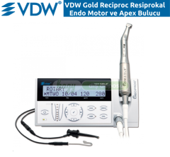 VDW Gold Reciproc Resiprokal Endo Motor ve Apex Bulucu