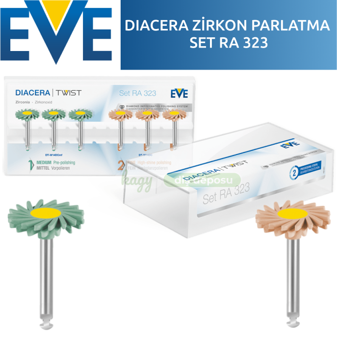 EVE DIACERA ZİRKON PARLATMA SET RA 323