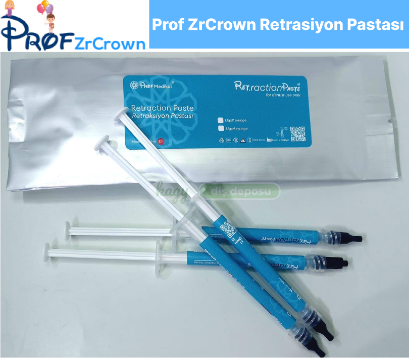 Prof Zirkon Retraksiyon Pastası 2 li  2x2.2 gram