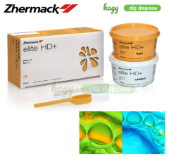 Zhermack Elite HD+ A Silikon Ölçü Takımı 1. Ölçü ( Putty)