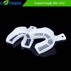 İmplant Kaşığı Set (Set 12'li)