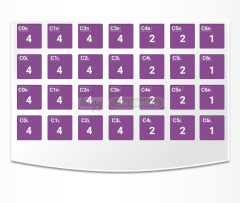 NuSmile ZR Cuspid Pediatric Crowns Evaluation Kit-16 Crowns
