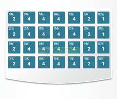 NuSmile ZR Narrow First Primary Molar Crowns Evaluation Kit-16 Crowns