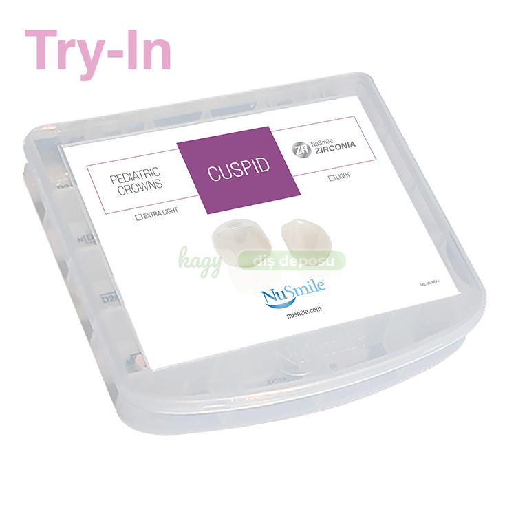 NuSmile ZR Pediatric Try İn (Deneme Kronu) Refil