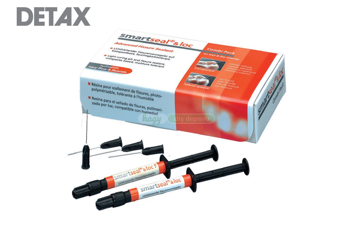 Detax Smartseal® & Loc/F (Fissür Örtücü-Combi Pack)