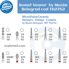Komet Veneer  by frez Maxim Belograd cod TD2752
