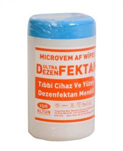 MİCROVEM AF WİPES Dezenfektanlı Mendil