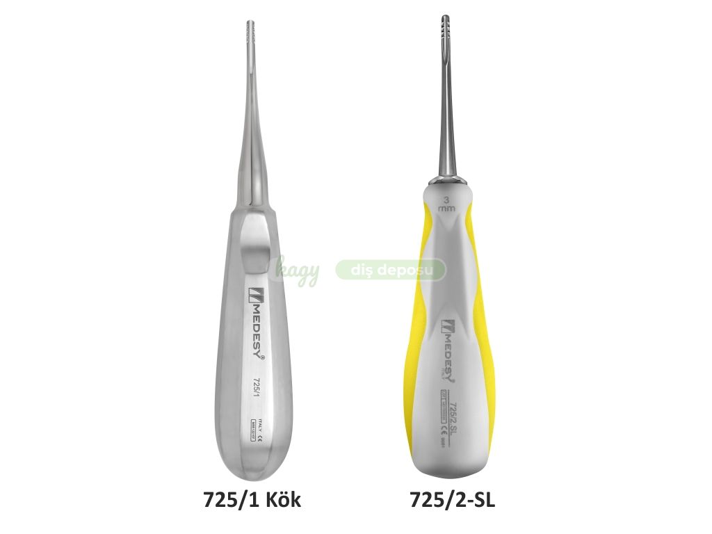 MEDESY Root Elevatör 725/1-2SL Tekli Olarak
