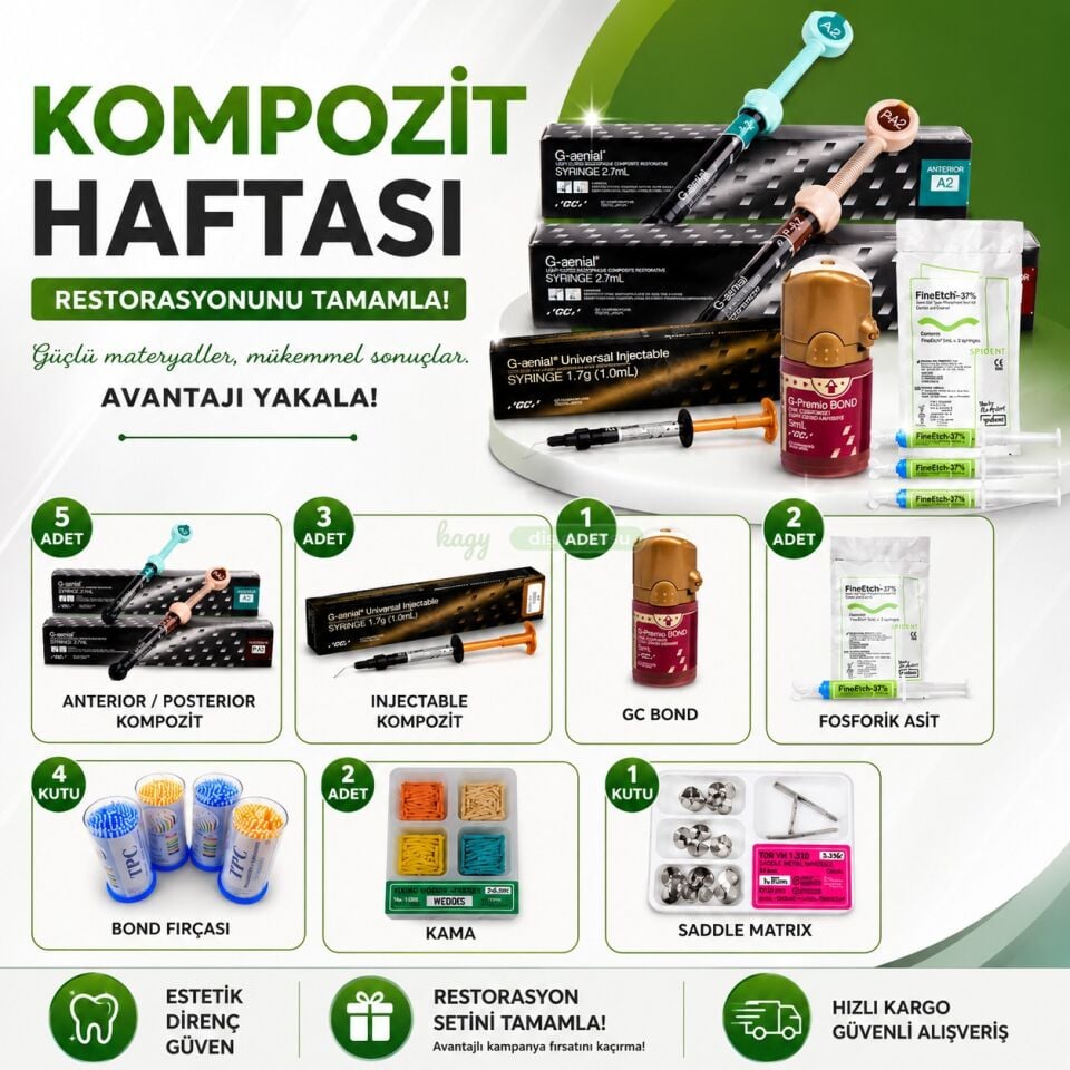 RESTO VE KOMPOZİT KAMPANYA SETİ