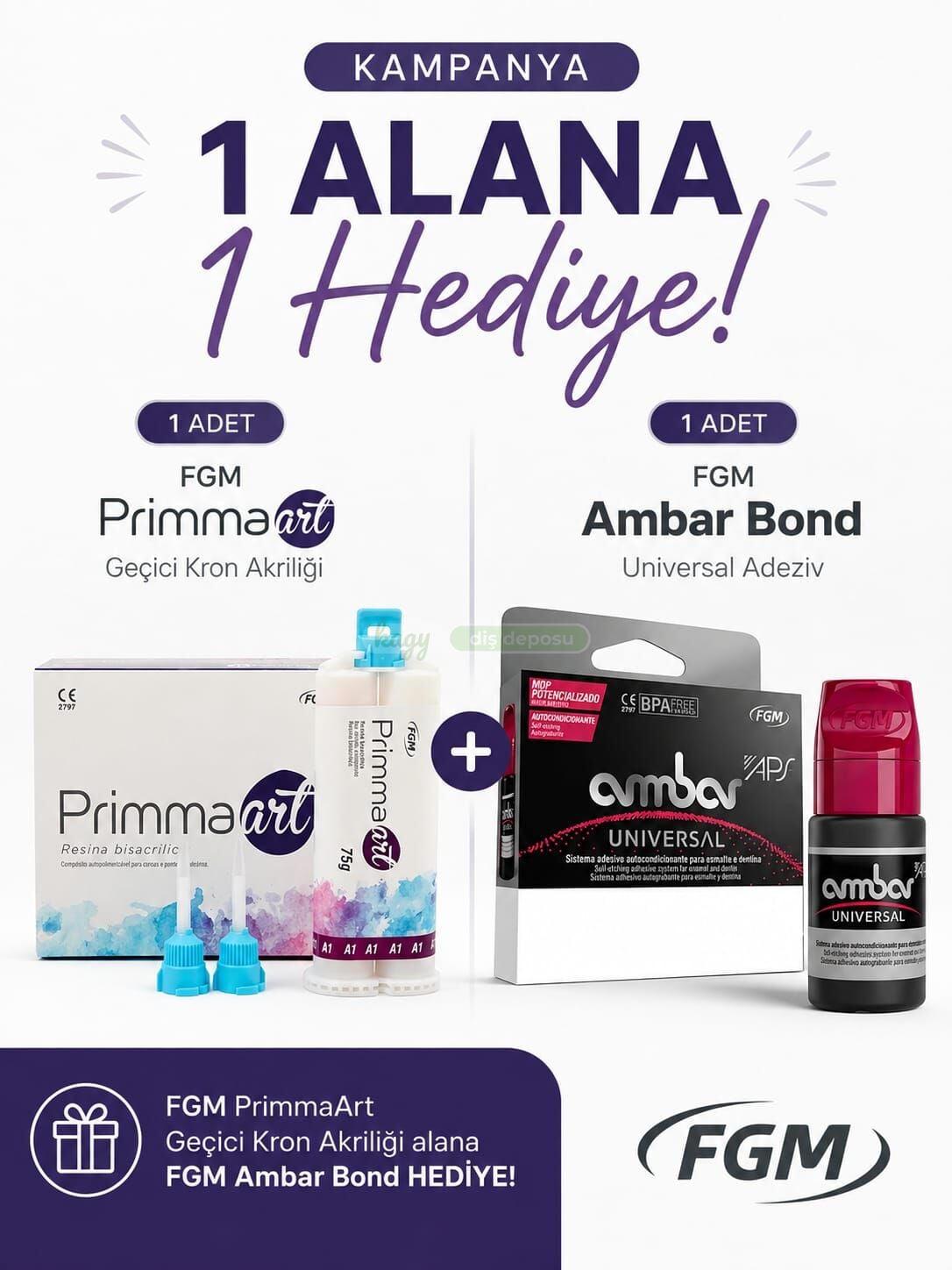 FGM PRİMMA ART + FGM AMBAR BOND KAMPANYASI