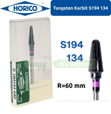 Horico Tungsten Karbit S194 134 60 mm