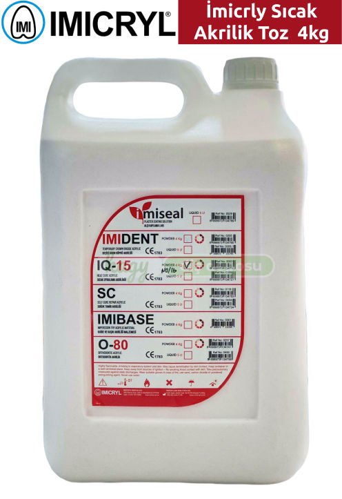 Imicrly IQ-15 Sıcak Akrilik Toz 0003: 4 KG Toz