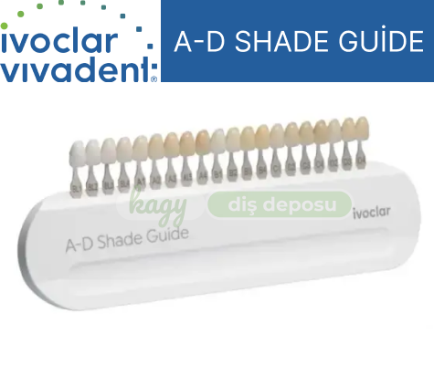 IVOCLAR A-D SHADE GUİDE RENK SKALASI
