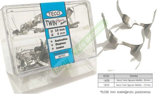 Tecci Twin Spoon (İkiz Kaşık) Matrix