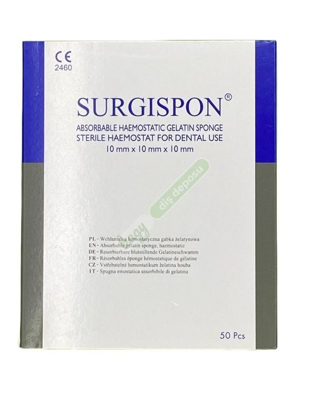Surgispon Kanama Durdurucu Sünger 50'li