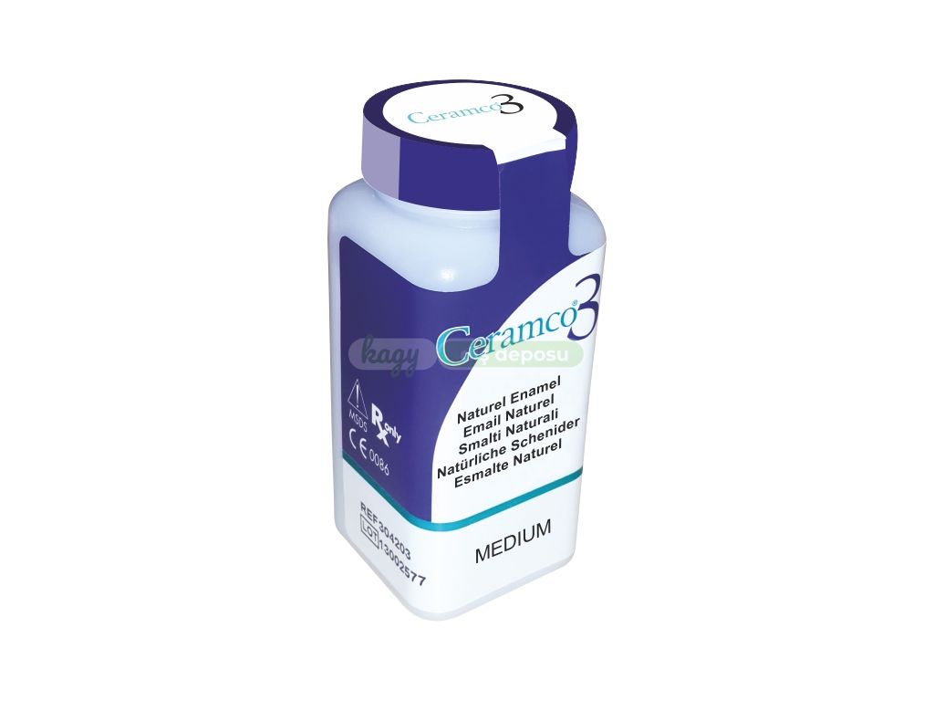Dentsply CERAMCO 3 NATUREL ENAMEL Naturel Şeffaf (113,4 gr.)